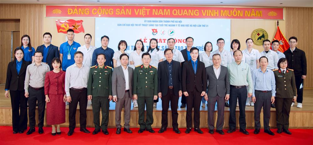 Lễ phát động Hội thi Kỹ thuật sáng tạo tuổi trẻ ngành Y tế khu vực Hà Nội lần thứ 31 – năm 2025